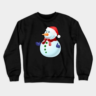 Beautiful Snowman Crewneck Sweatshirt